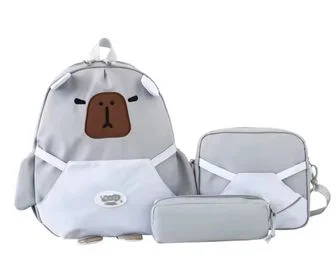 DI Mochila Capybara Orejas  3 En 1